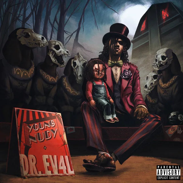 Music print | Young Nudy - DR. EV4L poster connecté