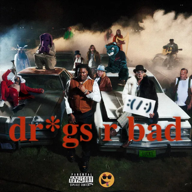 Music print | LUCKI - Dr*gs R Bad poster connecté
