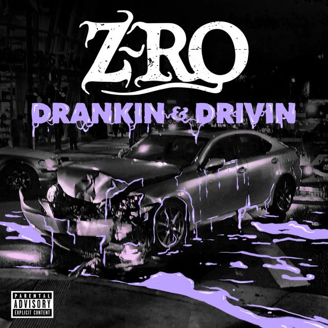 Music print | Z-Ro - Drankin' & Drivin' poster connecté