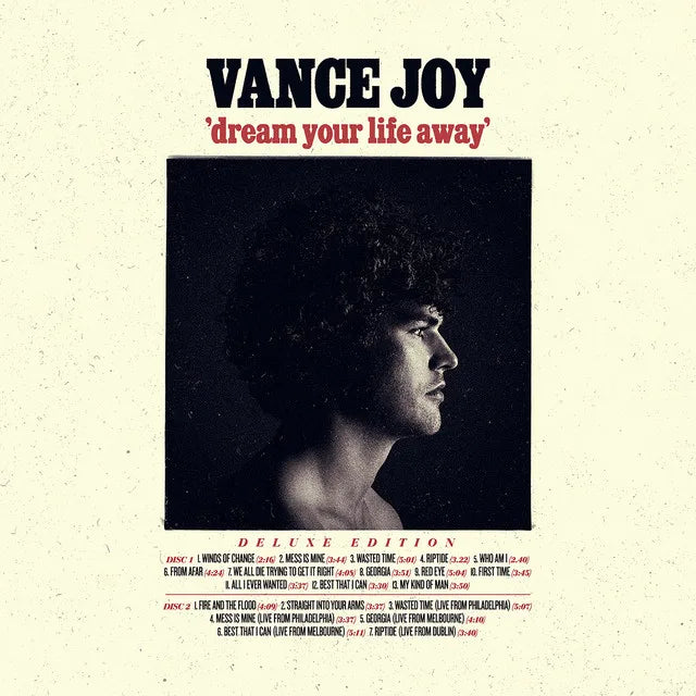Music print | Vance Joy - Dream Your Life Away (Deluxe Edition) poster connecté