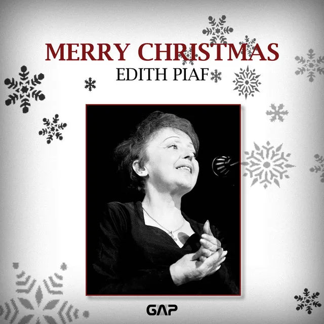 Music print | Edith Piaf - EDITH PIAF - MERRY CHRISTMAS (SOFT LIGHT MUSIC COLLECTION) poster connecté
