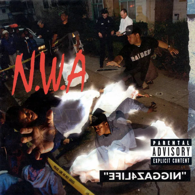 Music print | N.W.A. - Efil4zaggin poster connecté