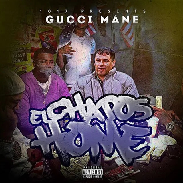 Music print | Gucci Mane - El Chapo's Home poster connecté