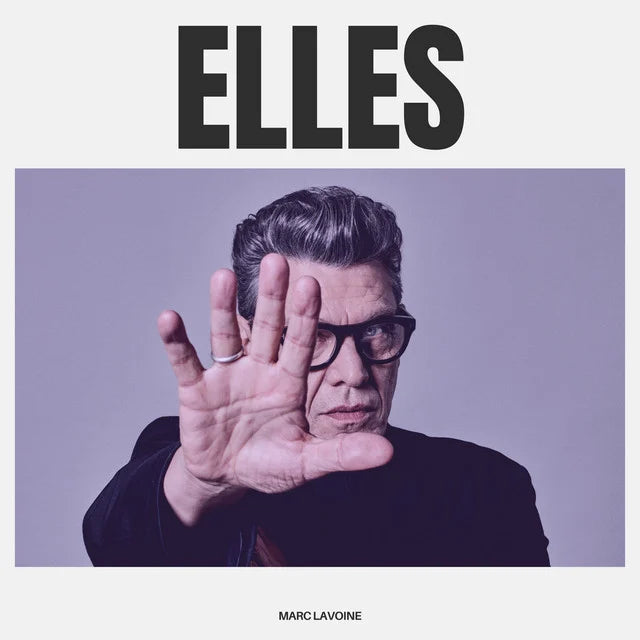 Music print | Marc Lavoine - Elles poster connecté