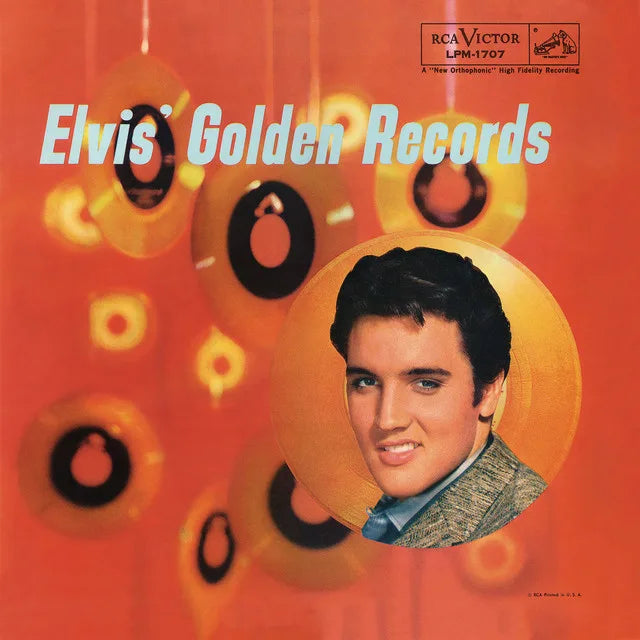 Music print | Elvis Presley - Elvis' Golden Records poster connecté