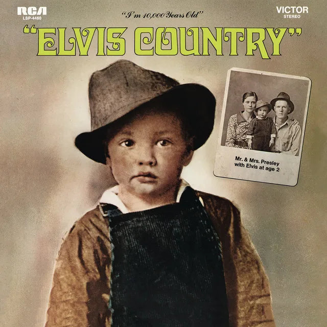 Music print | Elvis Presley - Elvis Country poster connecté