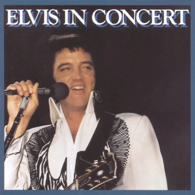 Music print | Elvis Presley - Elvis In Concert (Live) poster connecté