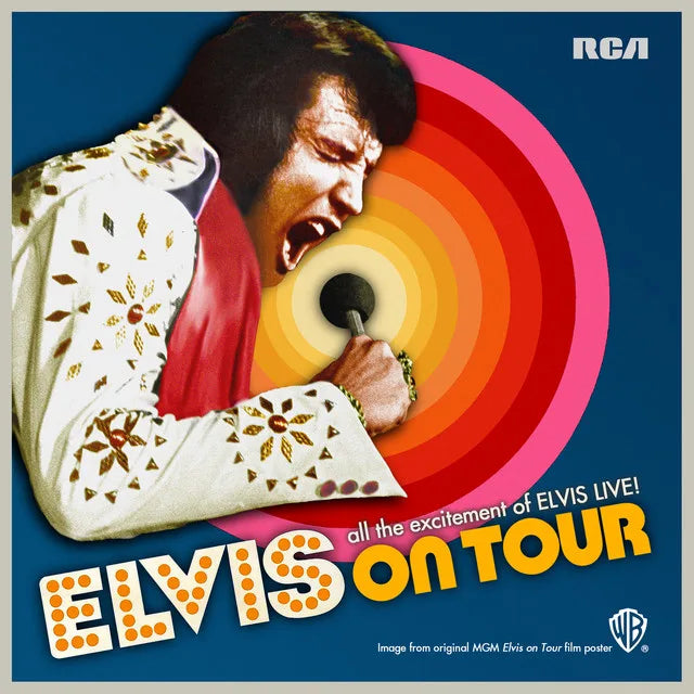 Music print | Elvis Presley - Elvis On Tour poster connecté