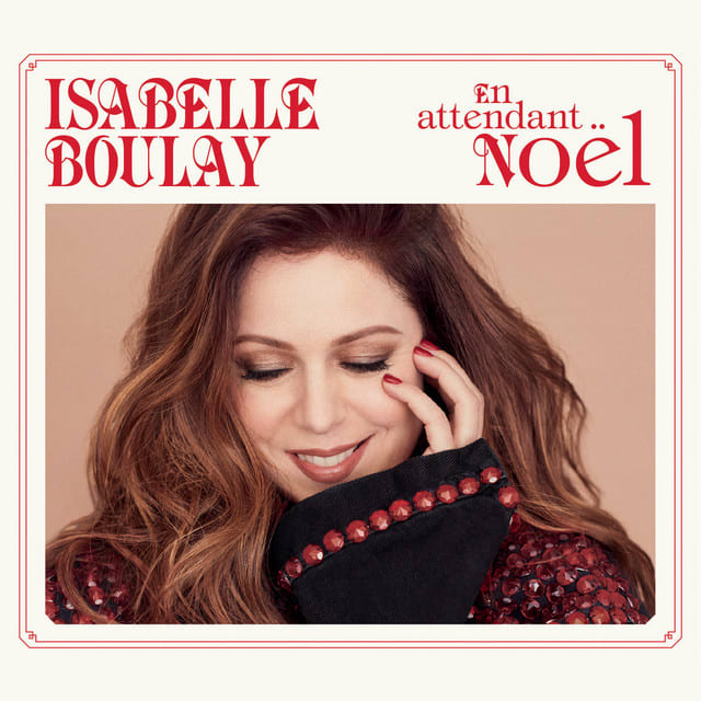 Music print | Isabelle Boulay - En attendant Noël poster connecté