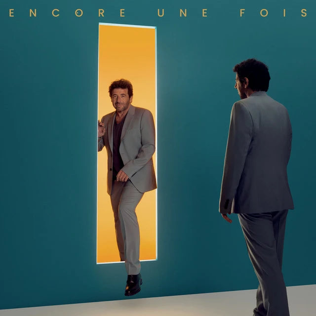 Music print | Patrick Bruel - Encore une fois poster connecté