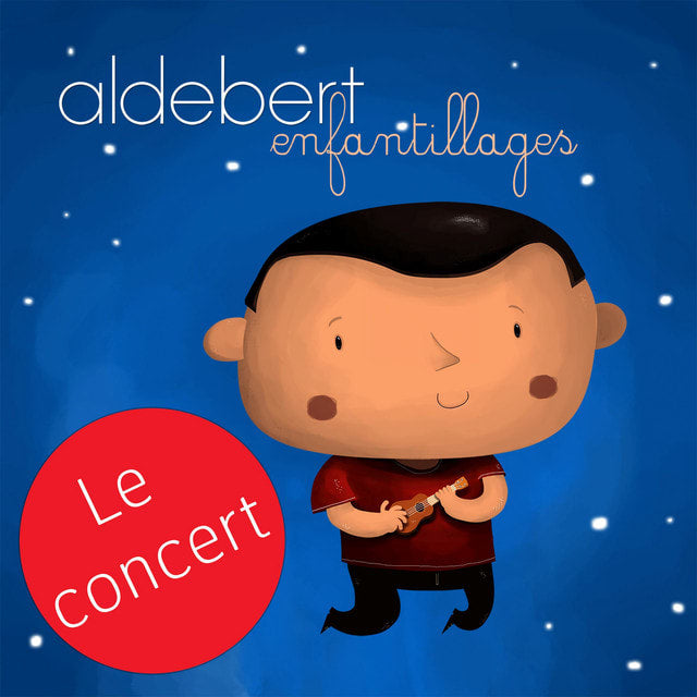 Music print | Aldebert - Enfantillages (Live) poster connecté