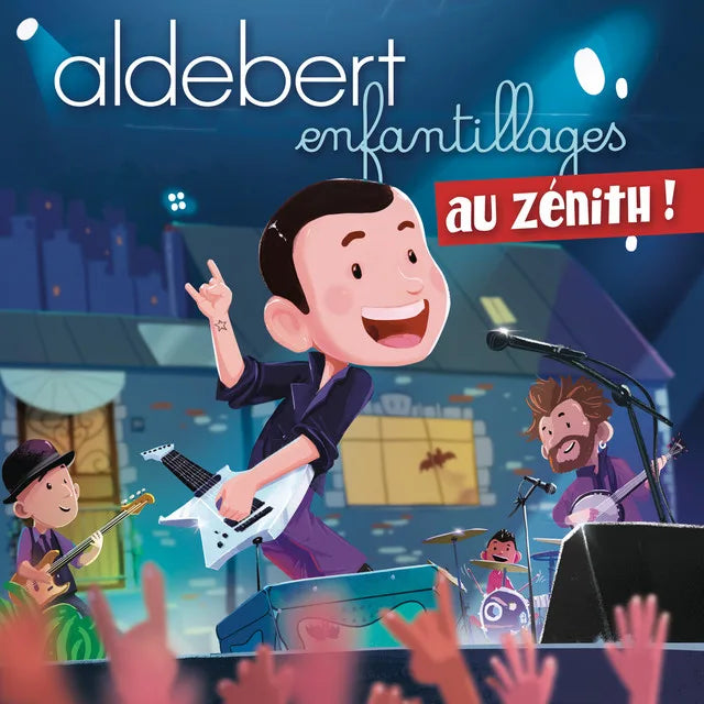 Music print | Aldebert - Enfantillages au Zénith (Live) poster connecté