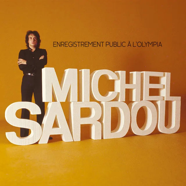 Music print | Michel Sardou - Enregistrement public à l'Olympia 71 (Live) poster connecté