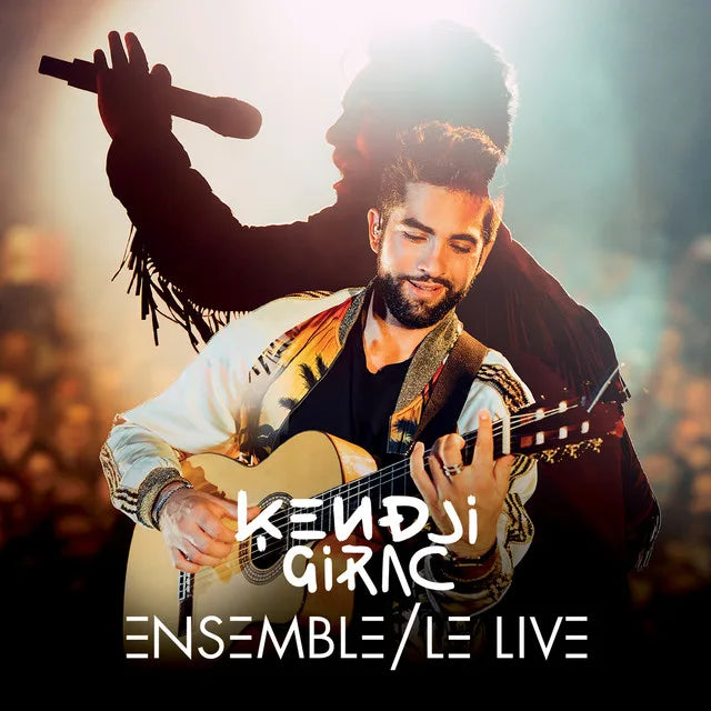 Music print | Kendji Girac - Ensemble, le live (Live) poster connecté
