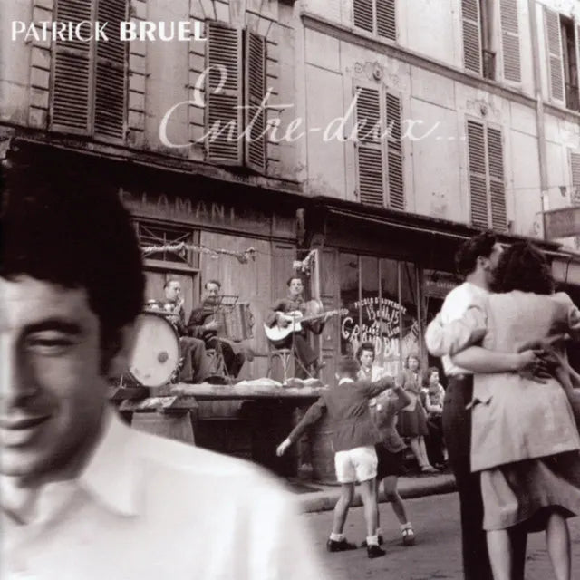 Music print | Patrick Bruel - Entre-deux poster connecté