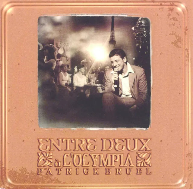 Music print | Patrick Bruel - Entre-deux (À l'Olympia) poster connecté