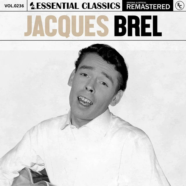 Music print | Jacques Brel - Essential Classics, Vol. 236: Jacques Brel poster connecté