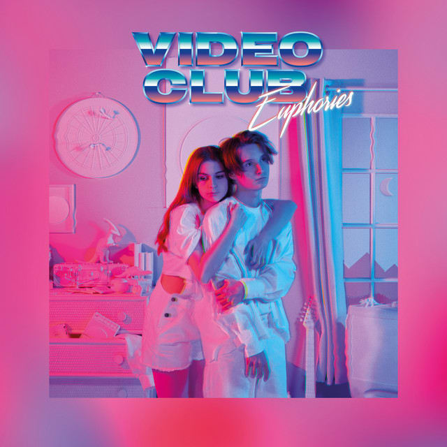 Music print | Videoclub - Euphories poster connecté