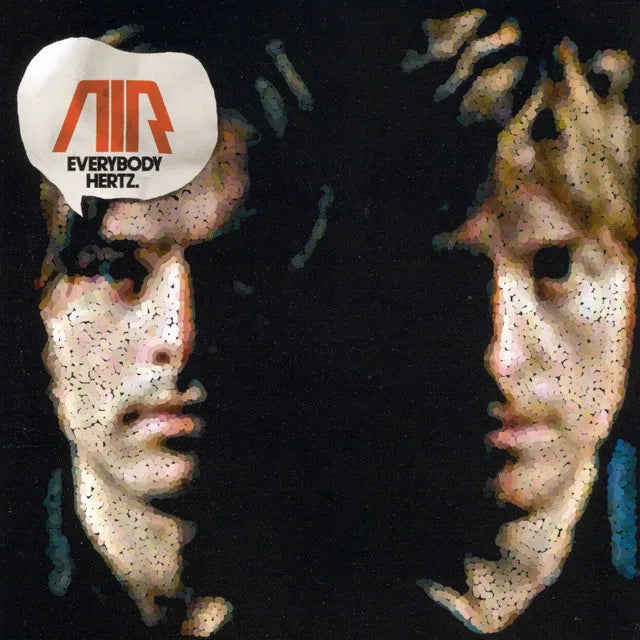 Music print | Air - Everybody Hertz poster connecté