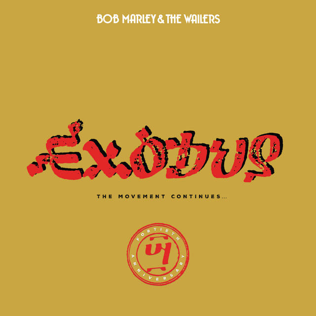 Music print | Bob Marley & The Wailers - Exodus 40 poster connecté
