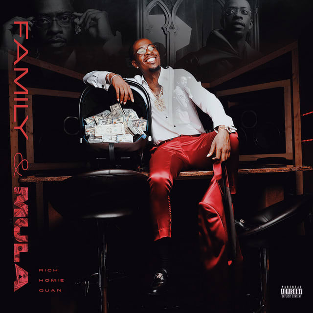 Music print | Rich Homie Quan - Family & Mula poster connecté