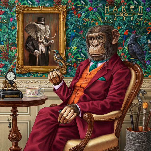 Music print | Haken - Fauna poster connecté