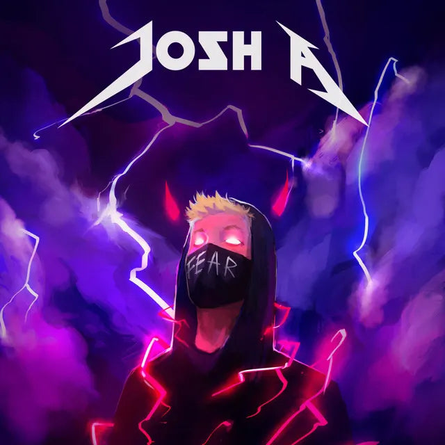 Music print | Josh A - Fearless poster connecté