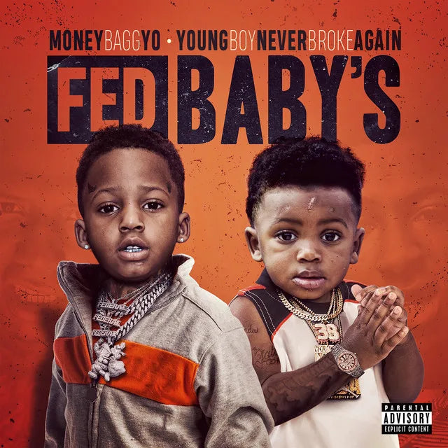 Music print | Moneybagg Yo & YoungBoy Never Broke Again - Fed Baby’s poster connecté