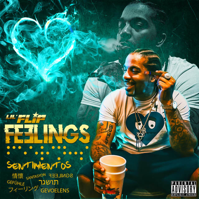 Music print | Lil' Flip - Feelings poster connecté