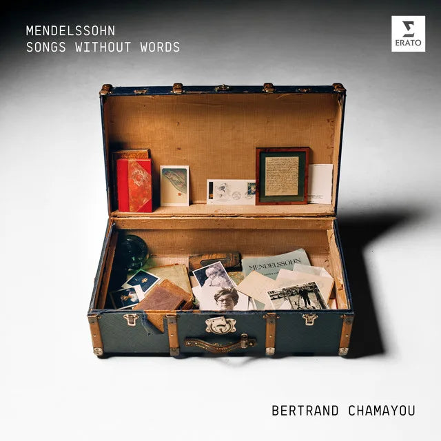 Affiche de l'album Felix Mendelssohn: Songs Without Words de Felix Mendelssohn & Bertrand Chamayou, poster connecté NFC 30 × 30 cm