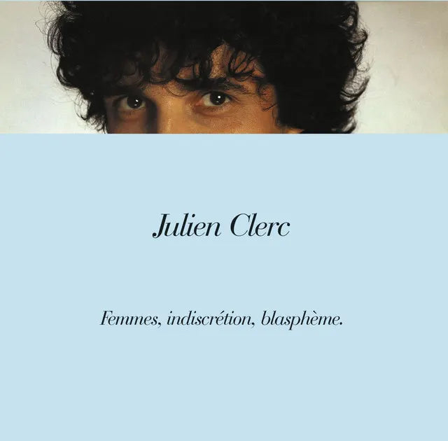 Music print | Julien Clerc - Femmes, indiscrétion, blasphème poster connecté