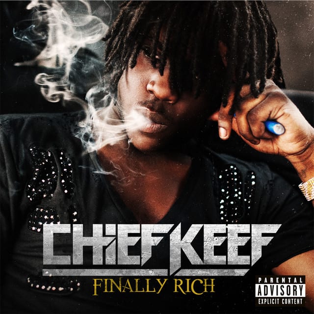 Music print | Chief Keef - Finally Rich poster connecté