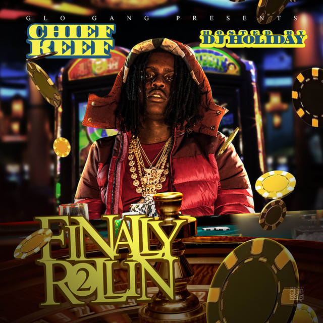 Music print | Chief Keef - Finally Rollin 2 (Deluxe Edition) poster connecté