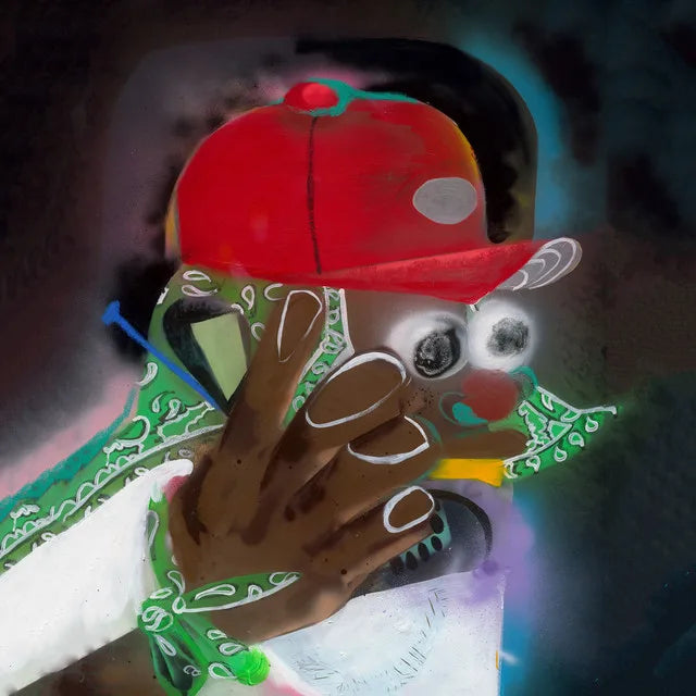 Music print | A$AP Ferg - FLIP PHONE SHORTY - STRICTLY FOR DA STREETZ VOL. 1 poster connecté