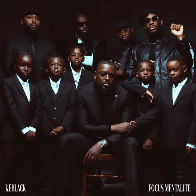 Music print | KeBlack - Focus Mentalité poster connecté