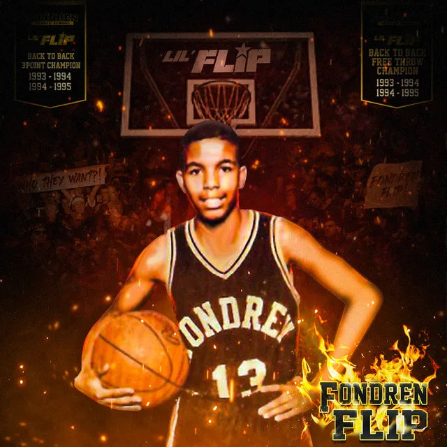 Music print | Lil' Flip - Fondren Flip poster connecté