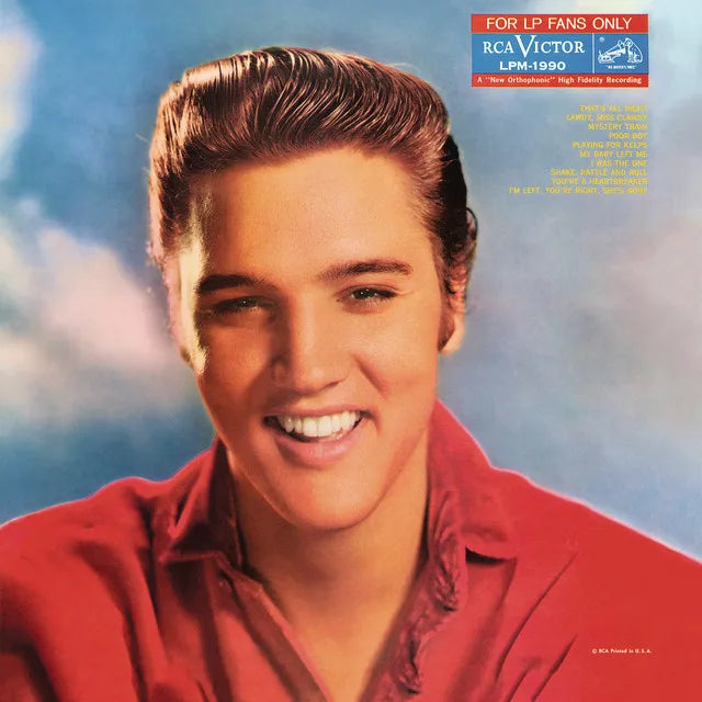 Music print | Elvis Presley - For LP Fans Only poster connecté
