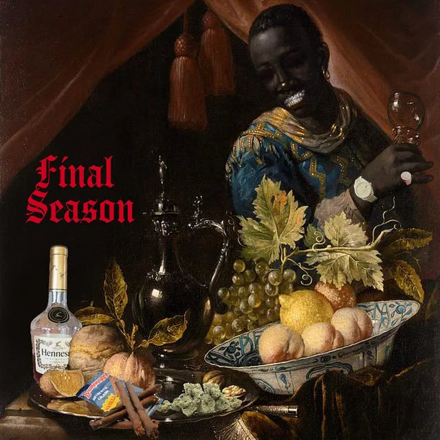 Affiche de l'album Forme Olympique : Final Season de Tedax Max, poster connecté NFC 30 × 30 cm
