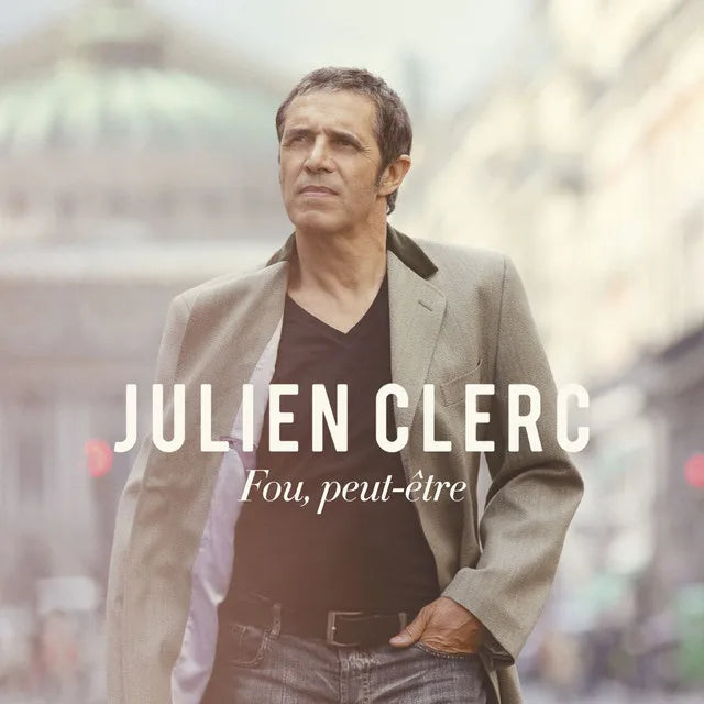 Music print | Julien Clerc - Fou, peut-être poster connecté