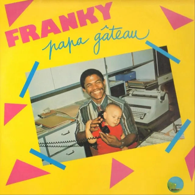 Music print | Francky Vincent - Franky, Papa Gâteau poster connecté