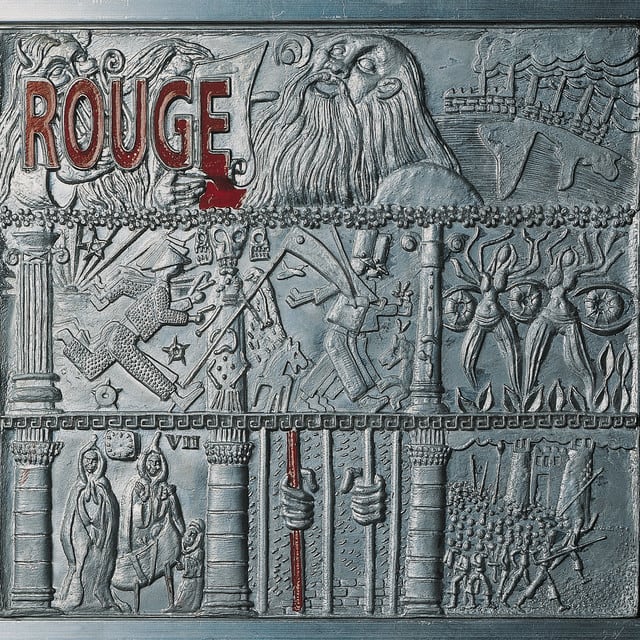 Music print | Jean-Jacques Goldman - Fredericks, Goldman, Jones : Rouge poster connecté
