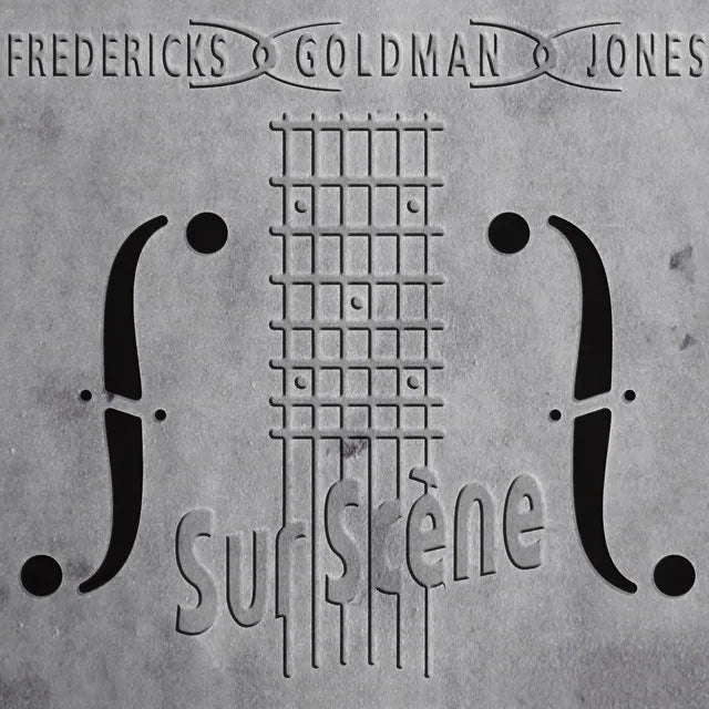 Music print | Jean-Jacques Goldman - Fredericks, Goldman, Jones : Sur scène poster connecté