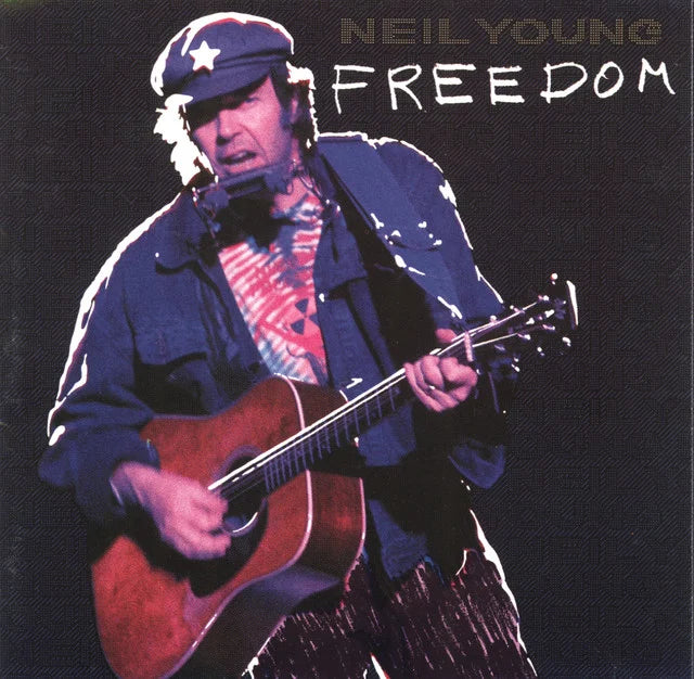 Music print | Neil Young - Freedom poster connecté
