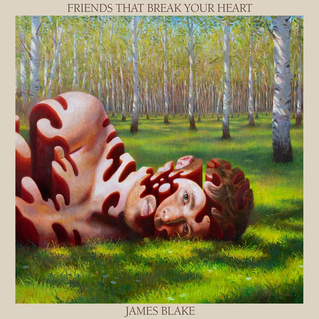 Music print | James Blake - Friends That Break Your Heart poster connecté