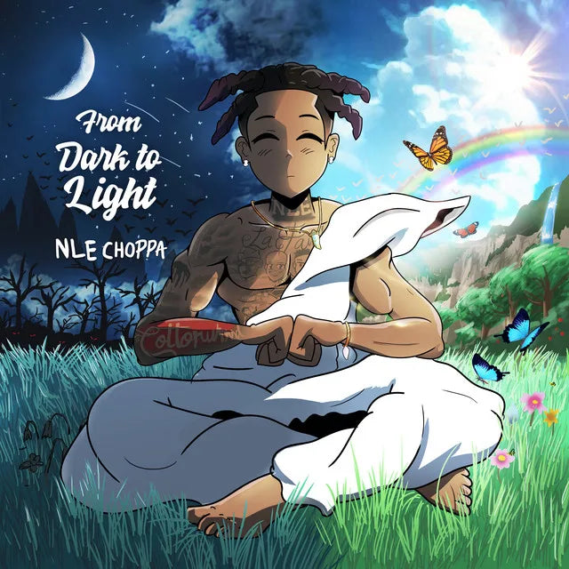 Music print | NLE Choppa - From Dark to Light poster connecté
