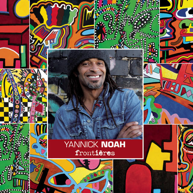 Music print | Yannick Noah - Frontières poster connecté