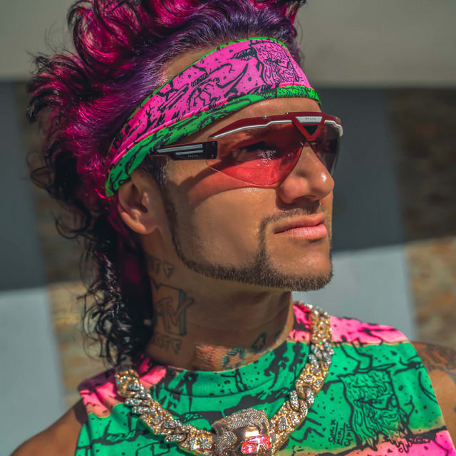 Music print | OG Ron C & Riff Raff - FUCHSiA FALCON poster connecté