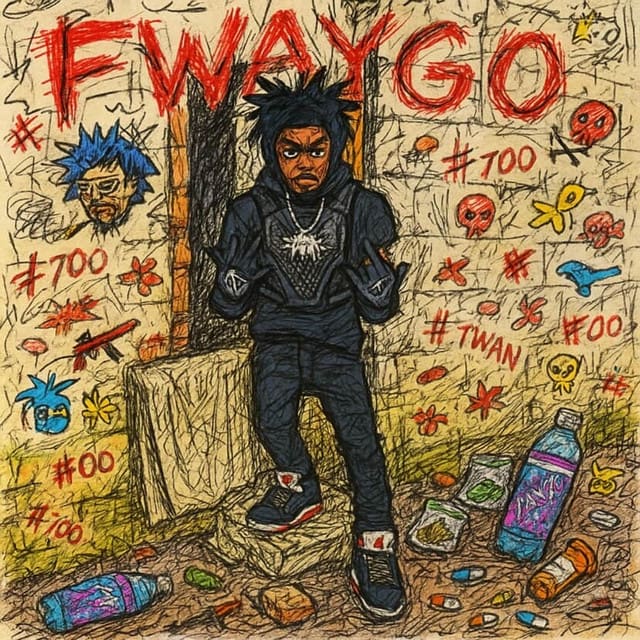 Music print | LAZER DIM 700 - Fwaygo poster connecté