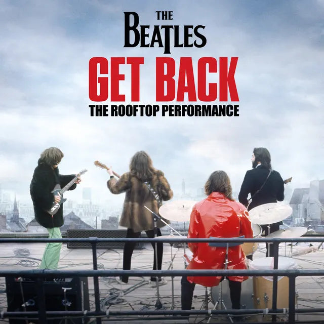 Music print | The Beatles - Get Back (Rooftop Performance) poster connecté