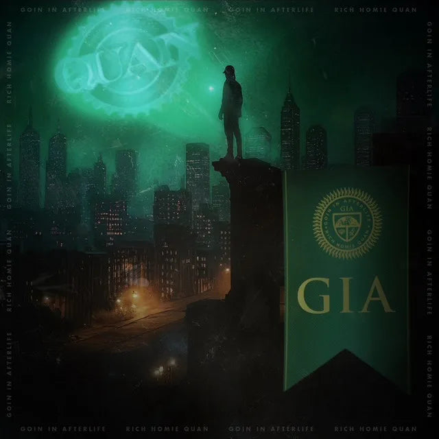 Music print | Rich Homie Quan - GIA : Going In Afterlife poster connecté